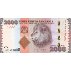 (207) ** PNew (PN42c) Tanzania - 2000 Shilingi (2020)